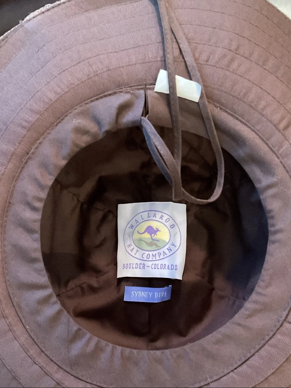 Wallaroo Sydney Diva Brown SunHat